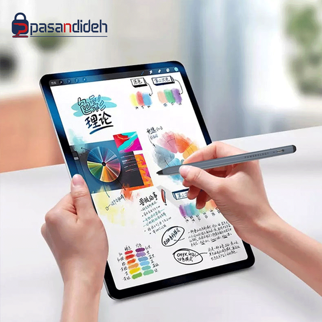 قلم هوشمند پاورولوژی Powerology Universal 2in1 Smart Pencil