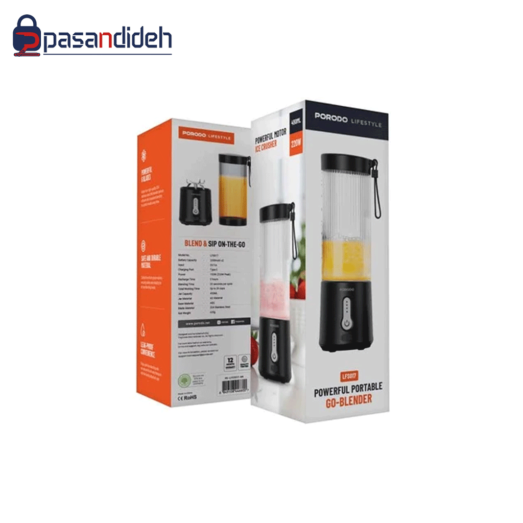میکسر قابل حمل پرودو مدل Powerful Portable Go PD-LFST017