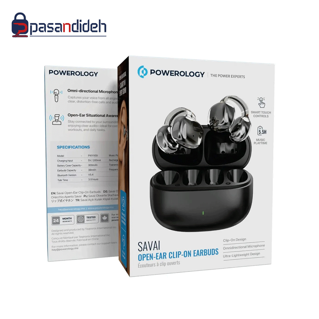 هدفون بلوتوثی پاورولوژی مدل Powerology SAVAI