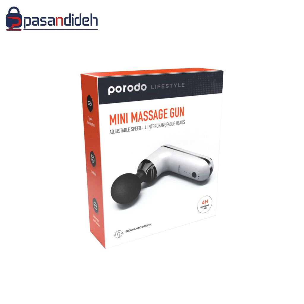 دستگاه ماساژور تفنگی پرودو مدل MINI MASSAGE GUN PD-LSVSMG