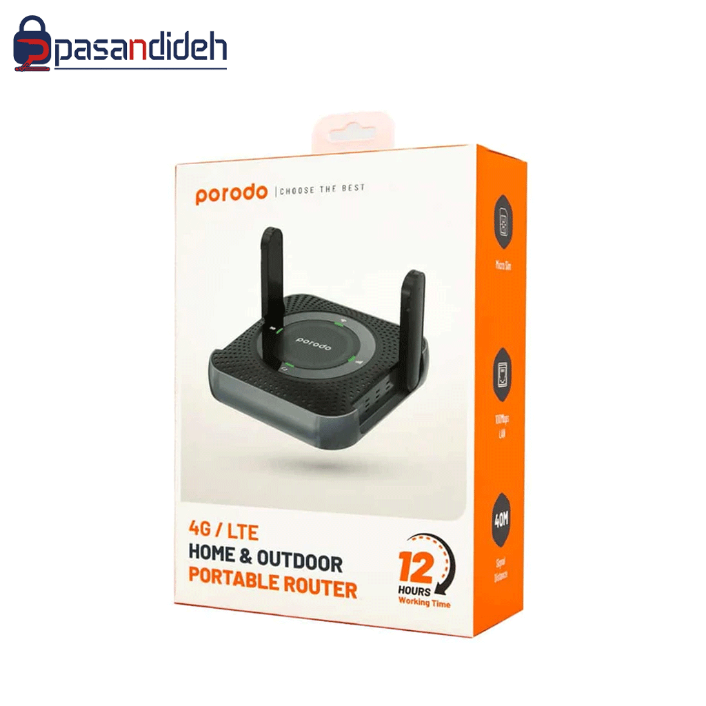 مودم همراه پرودو مدل PORODO PORTABLE ROUTER 4G