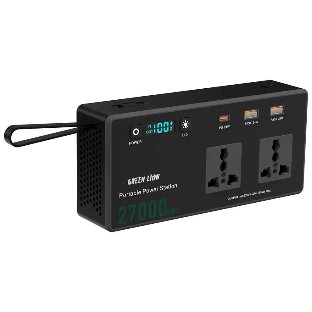 پاور استیشن گرین لاین مدل Volt Mate 27000 ظرفیت ۲۷۰۰۰ میلی آمپرGreen lion