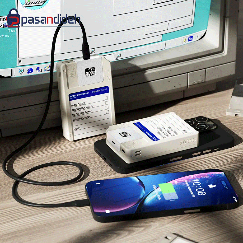پاوربانک 10000mah پاورولوژی مدل Powerology PPBCHA97