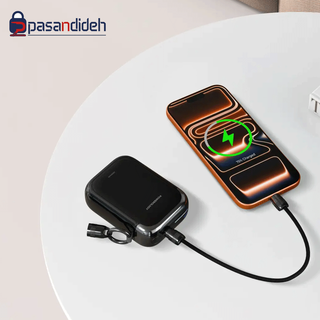 پاوربانک 20000mah پاورولوژی مدل Powerology Bahamas PPBCHA104BK