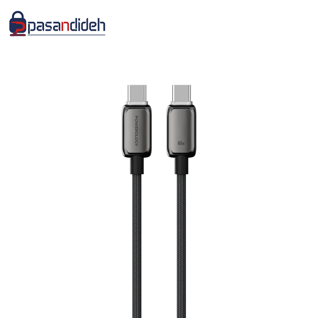 کابل شارژ پاورولوژی Powerology PWDC60WHOG