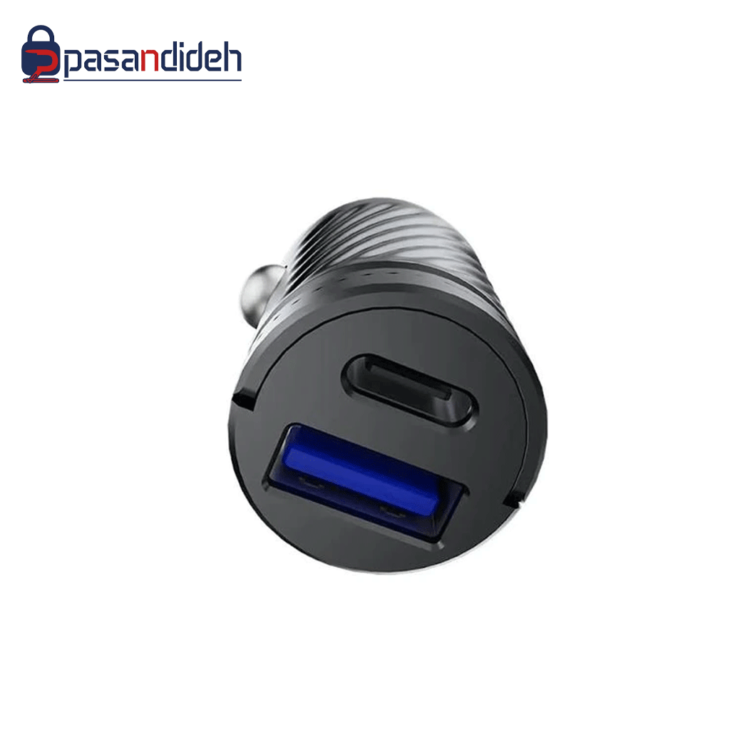 شارژر فندکی پاورولوژی مدل Powerology Pico PCCSR023BK