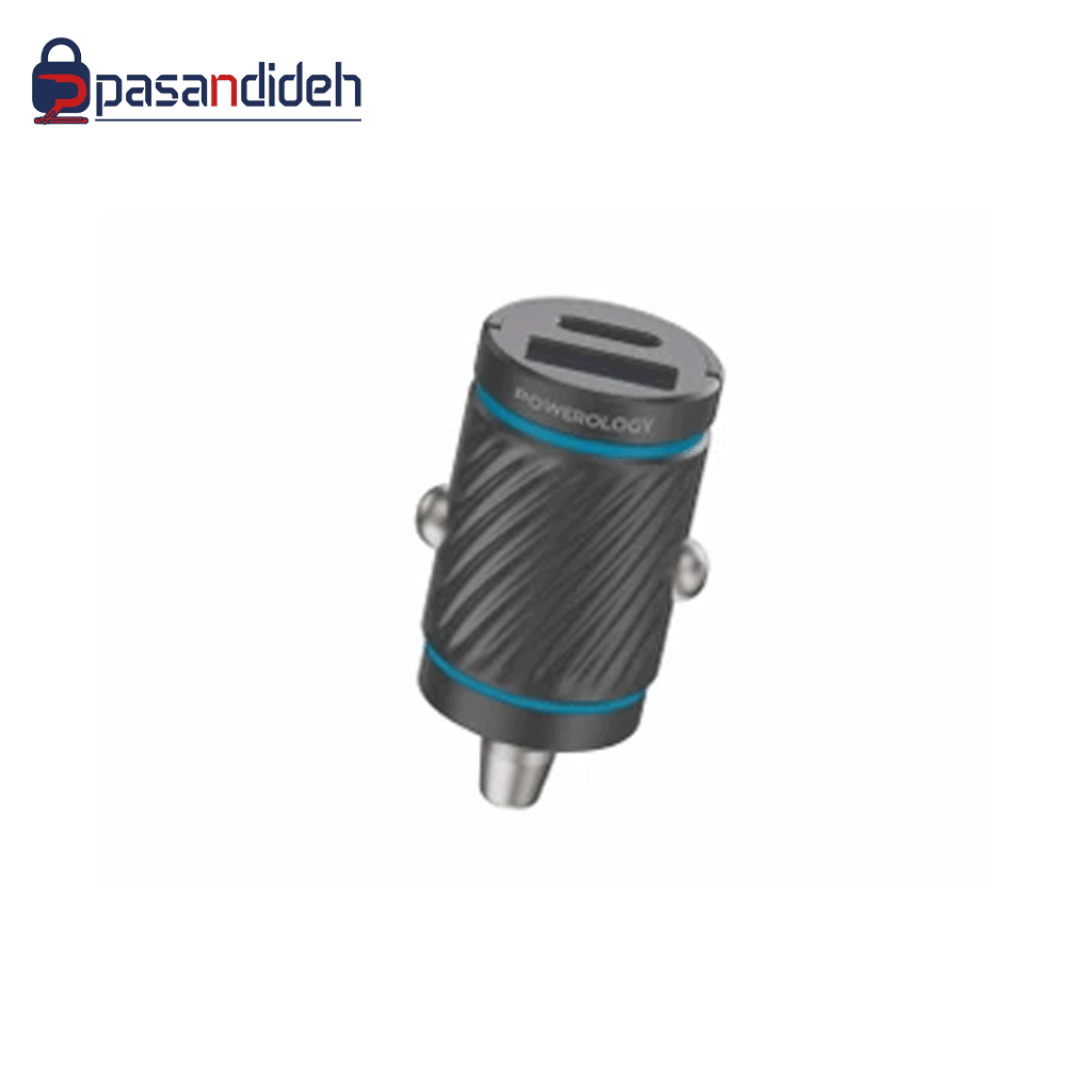 شارژر فندکی پاورولوژی مدل Powerology Pico PCCSR023BK