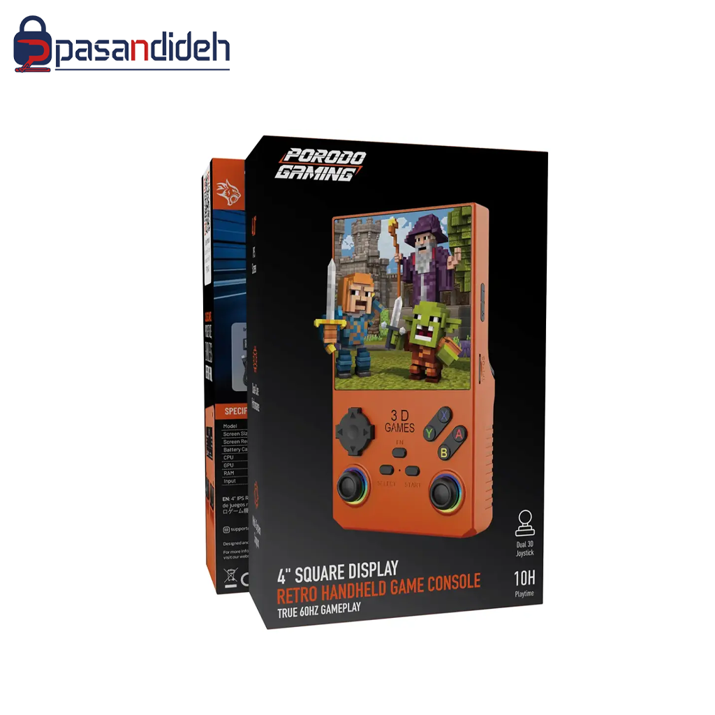 کنسول بازی پرودو مدلPorodo RETRO HANDHELD PDXV40