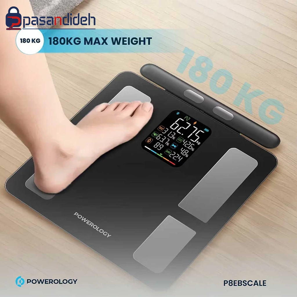ترازو هوشمند پاورولوژی مدل Powerology P8EBSCALE